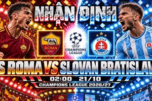 Nhận định bóng đá AS Roma vs Slovan Bratislava: Malen và món nợ Europa League 2011