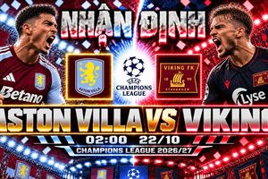 Nhận định bóng đá Aston Villa vs Viking: Emery đối mặt đội bóng vừa cầm chân Bayern Munich 3-3