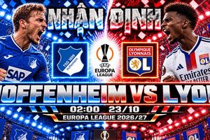 Nhận định bóng đá Hoffenheim vs Lyon: Kramaric quyết phá dớp 3 trận hòa