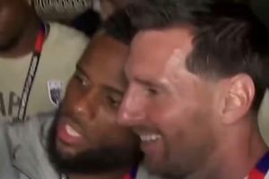 Messi đùa với Cape Verde sau trận: 'Trên sân họ đá tôi tơi tả'