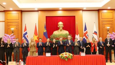 Chính thức ký kết Hiệp định Thương mại tự do Việt Nam - EFTA