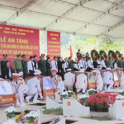 Khúc tráng ca tri ân giữa lòng Thành phố Hồ Chí Minh
