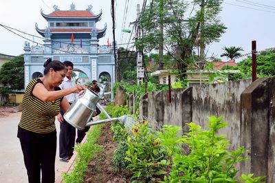 Xây dựng nông thôn mới kiểu mẫu