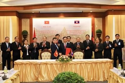Ngành Kiểm sát nhân dân hai nước Việt Nam - Lào thống nhất 8 nội dung