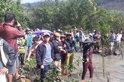 Đã tìm thấy thi thể 3 thanh niên bị nước cuốn mất tích khi tắm thác nước ở Gia Lai