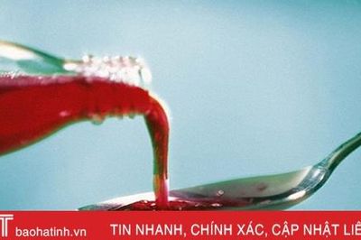 Dùng paracetamol hạ sốt cho trẻ: 'Sai một ly, đi một dặm'