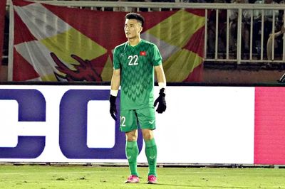 Thủ môn Bùi Tiến Dũng dự bị trận U22 Việt Nam và U22 Indoneisa?