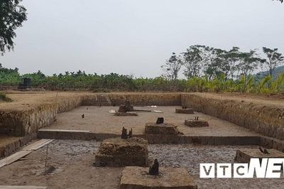 Thực nghiệm hiện trường tại bãi cọc nhà Trần gần nghìn năm tuổi