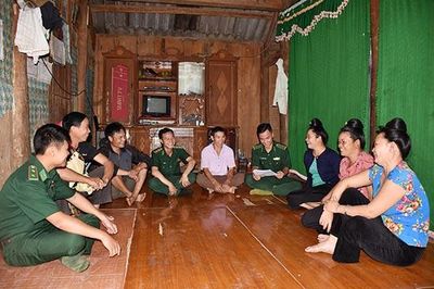 Bộ đội Biên phòng với phong trào 'Dân vận khéo'