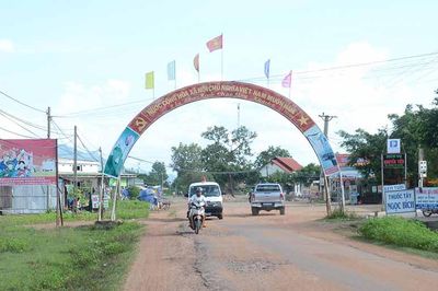 Ia Lâu nỗ lực về đích nông thôn mới