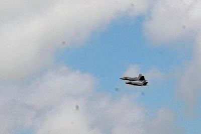 F-35 Mỹ bay qua căn cứ không quân lớn của Nga tại Syria