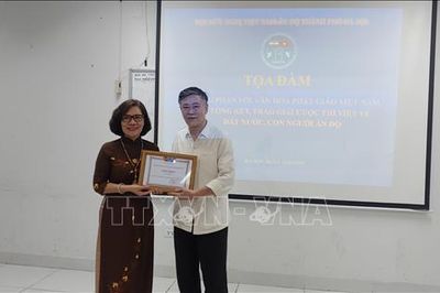 Tọa đàm 'Tiếng Phạn trong văn hóa Phật giáo Việt Nam'