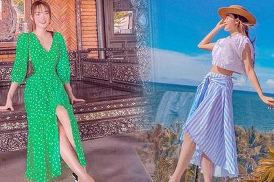 Học Minh Hằng cách phối váy và giày giúp ăn gian chiều cao