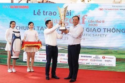 Golfer Hoàng Quân vô địch giải golf Chung tay vì ATGT 2020