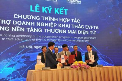 Sàn thương mại điện tử EVFTA - Cú huých tạo đà phát triển