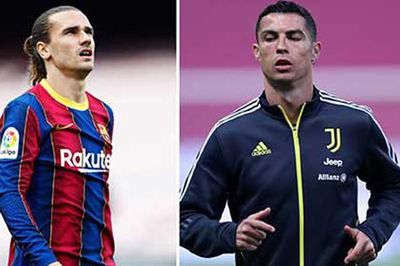 Juventus có thể thay Ronaldo bằng Griezmann