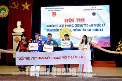 Hội thi Tìm hiểu về Luật Phòng, chống tác hại của thuốc lá