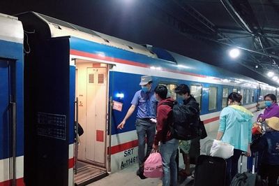 Tàu khách Bắc - Nam thay đổi lịch chạy từ ngày 14/2