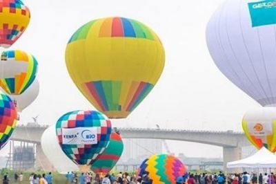 Hà Nội dừng trải nghiệm dịch vụ trải nghiệm bay trên khinh khí cầu