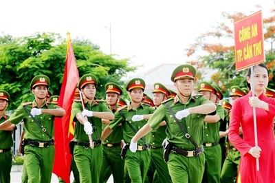 Khai mạc Hội thi điều lệnh, bắn súng, võ thuật CAND