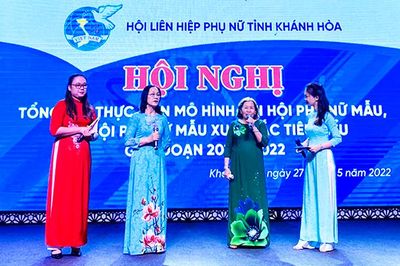 Nâng cao chất lượng cán bộ chi hội phụ nữ