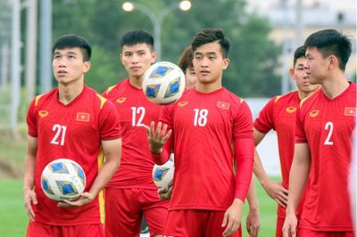 U23 Việt Nam thoải mái tập luyện trước trận tứ kết