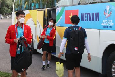 U23 Việt Nam di chuyển hơn một ngày để về nước