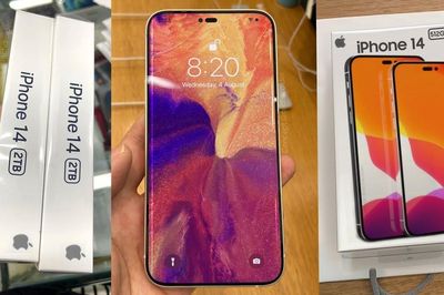 Sự thật về chiếc hộp iPhone 14 dung lượng 2 TB