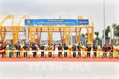 Chính thức đưa vào khai thác cao tốc Vân Đồn-Móng Cái