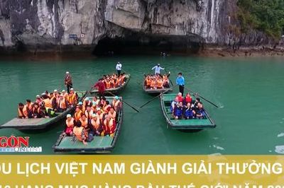 Du lịch Việt Nam giành giải thưởng ở 16 hạng mục hàng đầu thế giới năm 2022