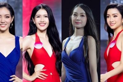 Top 35 Hoa hậu Việt Nam 2022 khoe vẻ ngoài đầy sức sống trong trang phục áo tắm