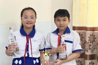 Cần Thơ: Trường Tiểu học 'ẵm' nhiều giải tại Cuộc thi Robothon Quốc tế 2023