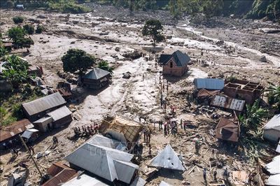 Lũ lụt ở Congo: Số nạn nhân thiệt mạng tăng lên 394 người