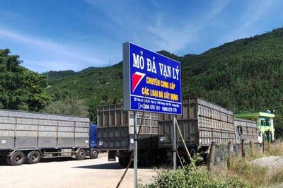 Quảng Ngãi trả hồ sơ thẩm định mỏ đá Vạn Lý