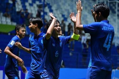 U17 châu Á: Thái Lan toàn thắng vòng bảng