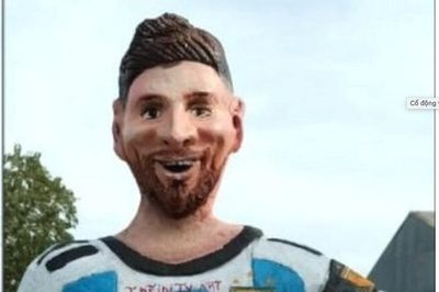 Tượng của Messi ở quê nhà bị chê 'thảm họa'