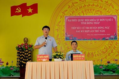 Cử tri kiến nghị xây dựng cụm dân cư, đầu tư cơ sở hạ tầng