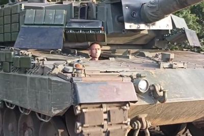 Hình ảnh Leopard 2A4 mặc giáp ERA Liên Xô