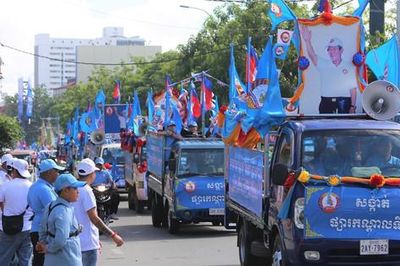 Chiến dịch vận động tranh cử tại Campuchia khởi động suôn sẻ