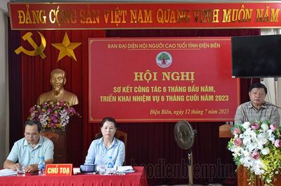 Người cao tuổi phát động thi đua chào mừng 70 năm Chiến thắng Điện Biên Phủ