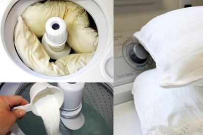 Mẹo giặt sạch chăn, ga, gối dùng lâu ngày bị vàng ố