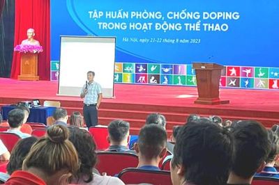 Hà Nội: 300 người tham gia tập huấn về phòng, chống doping trong thể thao