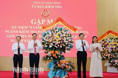 Gặp mặt kỷ niệm 75 năm ngày truyền thống ngành Kiểm tra Đảng