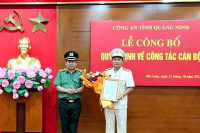 Thượng tá Nguyễn Duy Dũng làm Trưởng Công an TP Hạ Long