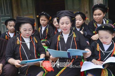 Giữ bản sắc người Sán Dìu Ninh Lai