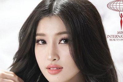 Phương Nhi khoe nét trong sáng tại Miss International 2023
