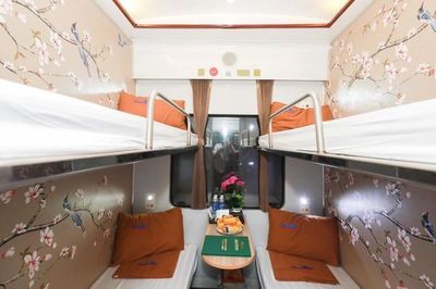 Nội thất hiện đại trên tàu '5 sao' tuyến Hà Nội - Đà Nẵng