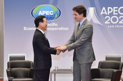 APEC 2023: Chủ tịch nước Võ Văn Thưởng đề nghị Canada tiếp tục hỗ trợ Việt Nam trong lĩnh vực gìn giữ hòa bình