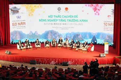 Hợp tác về nông lâm thủy sản với Nhật Bản