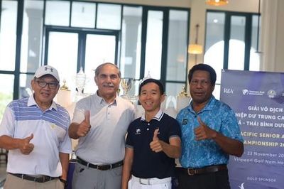 Golfer 78 tuổi dự giải vô địch nghiệp dư Trung cao niên châu Á - Thái Bình Dương 2023